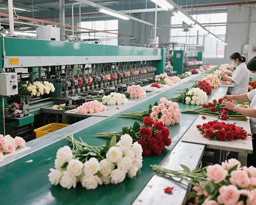 Kerajinan ajaib saka kain sing ora ditenun menyang PU Petals