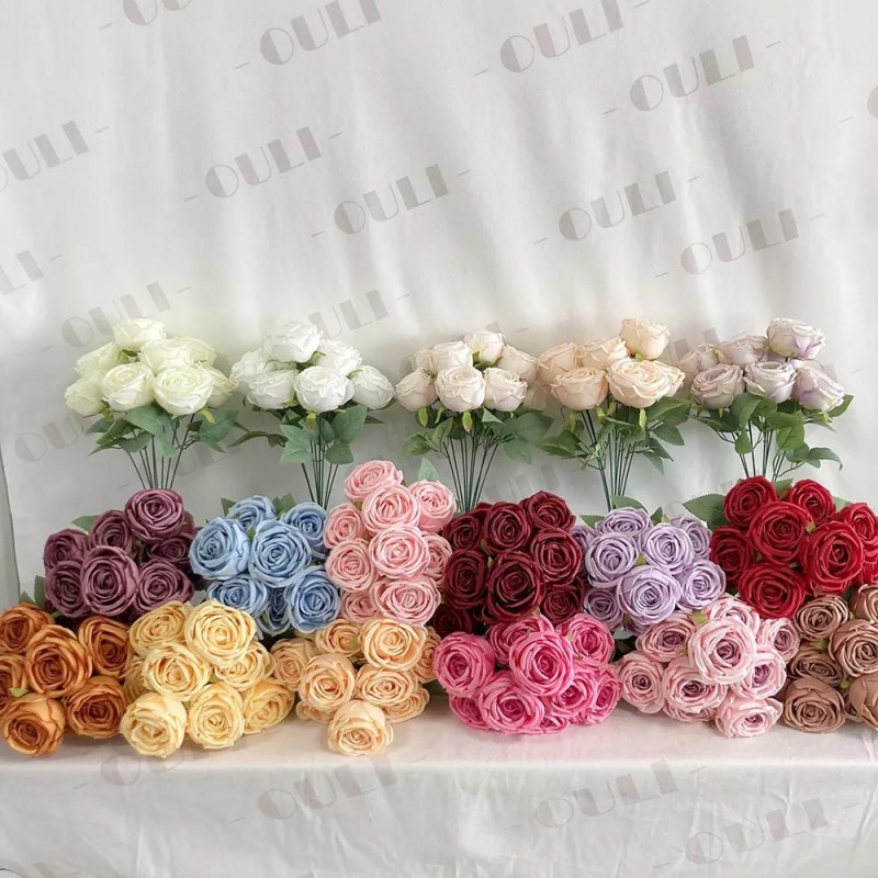 Napa Bouquets Rose Rose minangka alternatif sing paling sampurna kanggo kembang seger